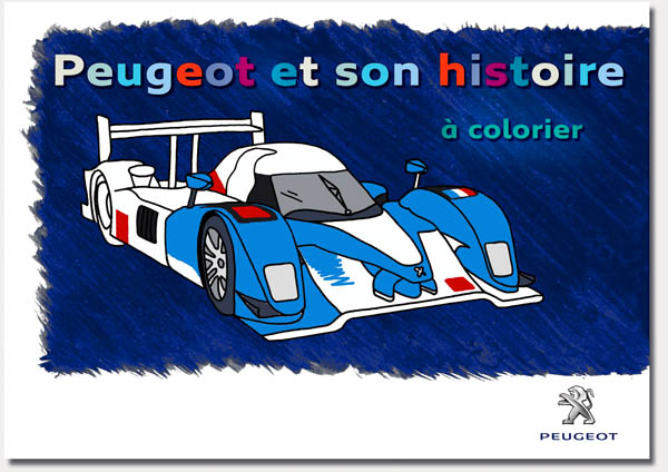 Album réalisé pour l'association "l'Aventure Peugeot"